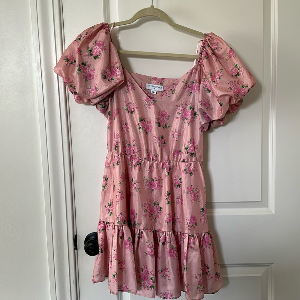 LoveShackFancy Target Puff Sleeve Dress